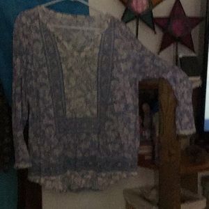 Lucky brand top. Size L. Soft and beautiful